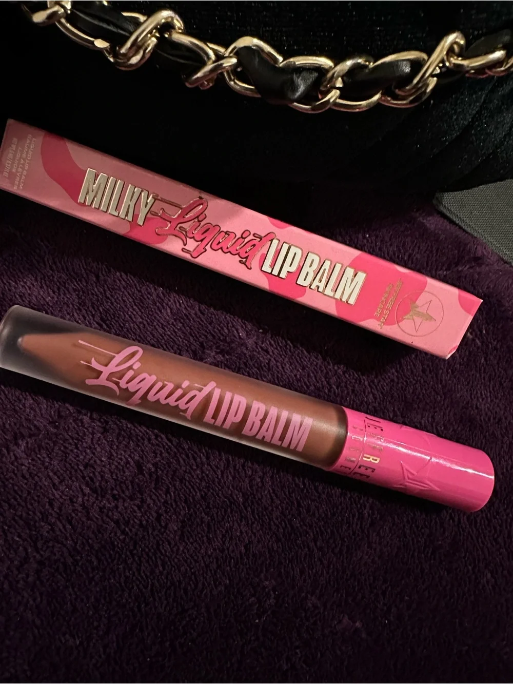 Jeffree Star Liquid Lip Balm — Brown Shade